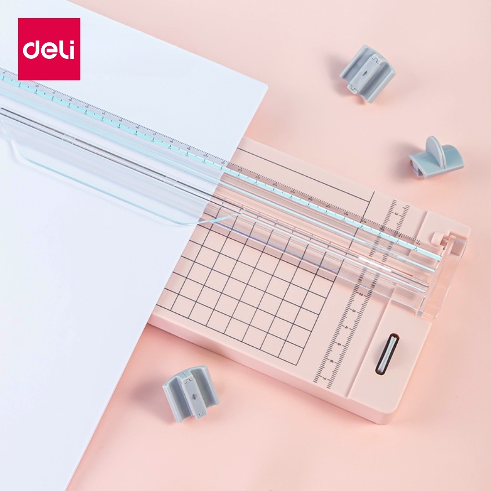 ใบมีดสำรองสำหรับแท่นตัดกระดาษ DELI 14252-GR-01 สีเทา แพ็ก 3 ชิ้น